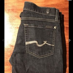 7 for all mankind bootcut jeans with tags